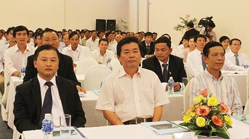 Đồng chí Lưu Xuân Vĩnh, Chủ tịch UBND tỉnh dự hội nghị