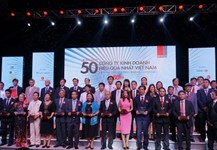 Giải top 50 công ty kinh doanh hiệu quả nhất Việt Nam năm 2015